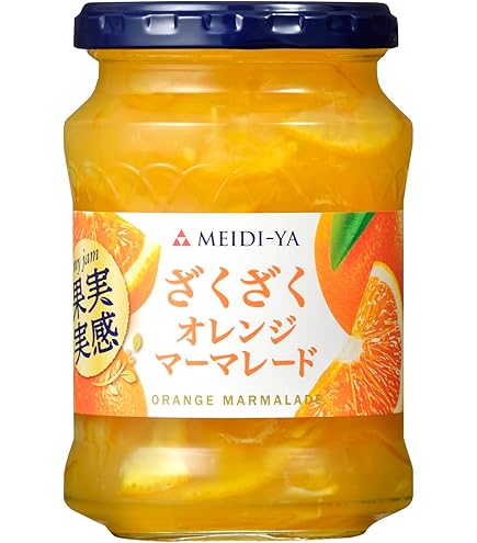 Amazon.co.jp: 明治屋 果実実感ジャムざくざくオレンジマーマレード